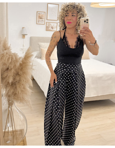 PANTALÓN PLIEGUES LUNARITOS