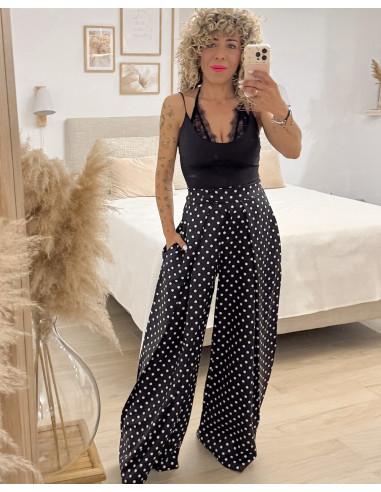 PANTALÓN PLIEGUES LUNARITOS