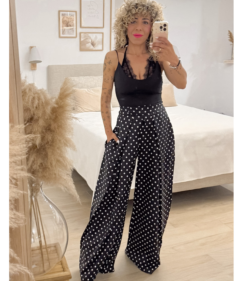 PANTALÓN PLIEGUES LUNARITOS