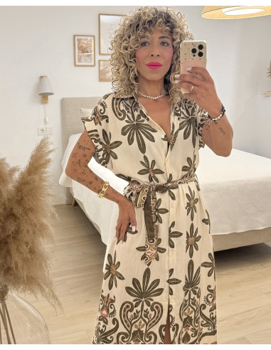 VESTIDO CAMISERO ABOTONADO