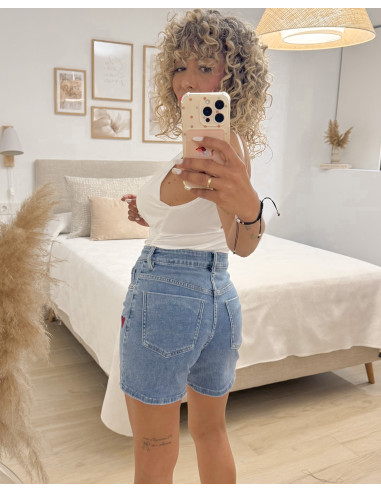 SHORT VAQUERO CORAZÓN