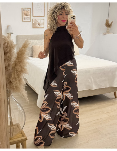 BLUSA ASIMÉTRICA VOLANTE