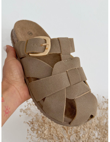 SANDALIAS CAMEL