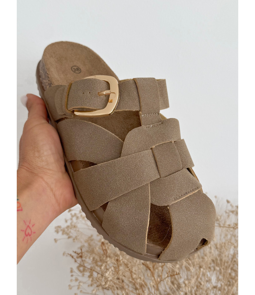 SANDALIAS CAMEL