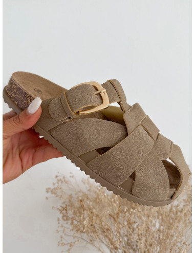 SANDALIAS CAMEL