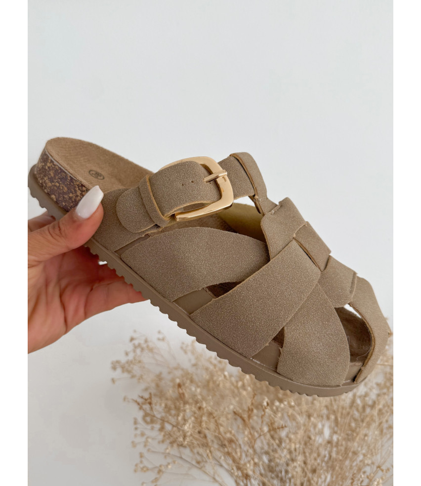 SANDALIAS CAMEL