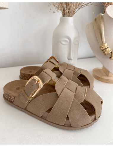 SANDALIAS CAMEL