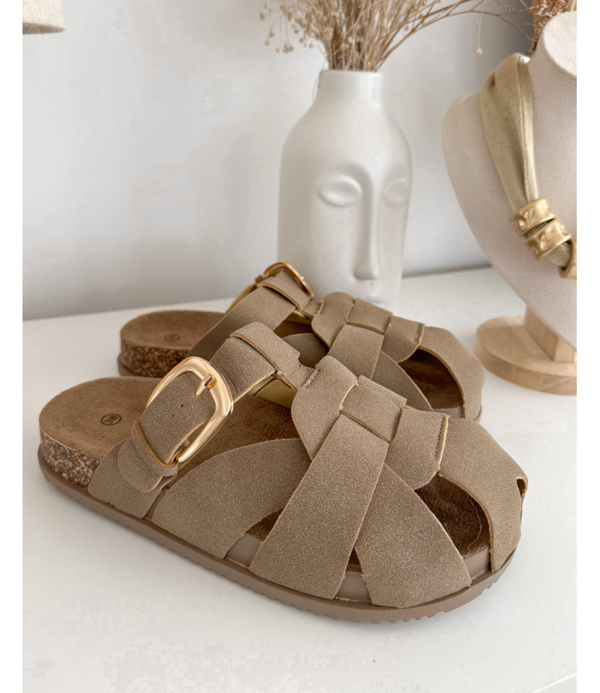 SANDALIAS CAMEL