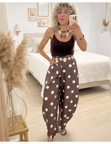 PANTALÓN BALLON LUNARES