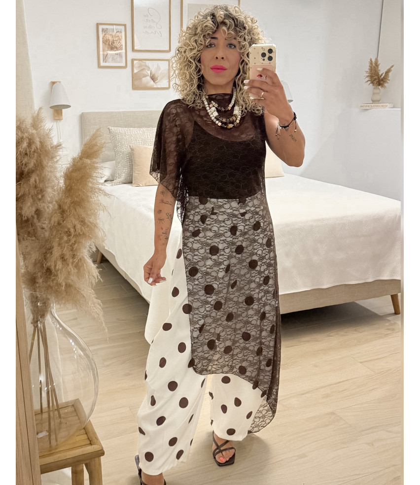 PANTALÓN BALLON LUNARES