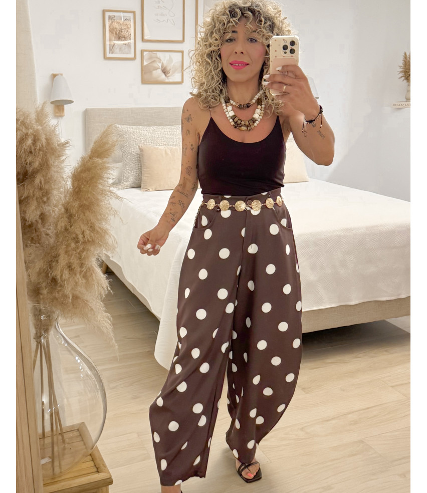 PANTALÓN BALLON LUNARES