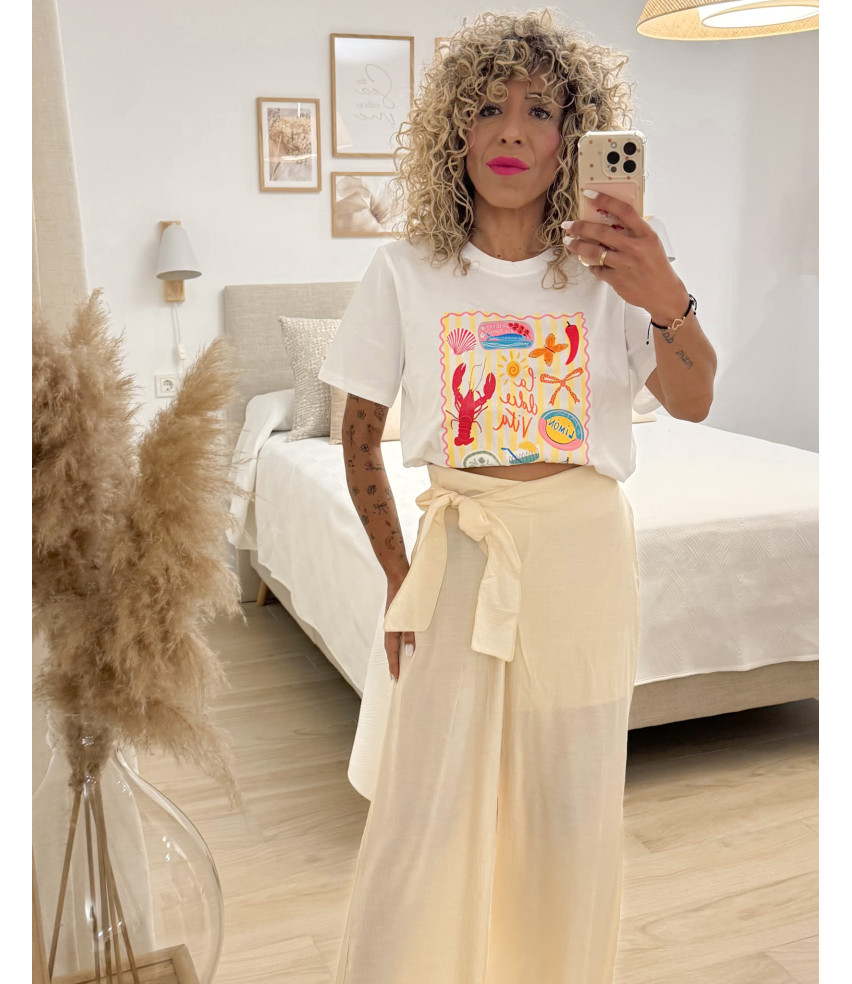 CAMISETA VIVES AMARILLA