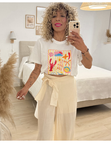CAMISETA VIVES AMARILLA
