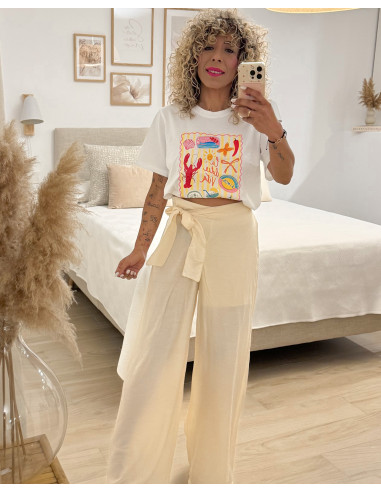 CAMISETA VIVES AMARILLA