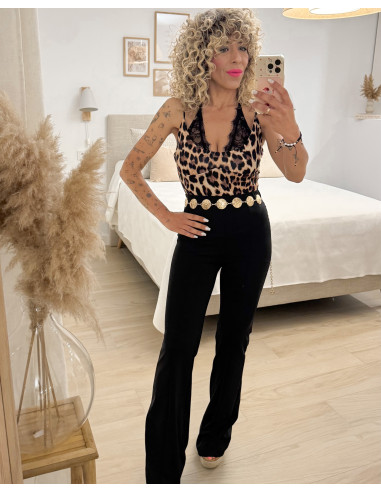 PANTALÓN LEGGING NEGRO