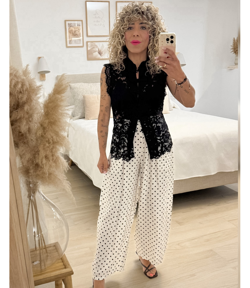 BLUSA ENCAJE ORIENTAL