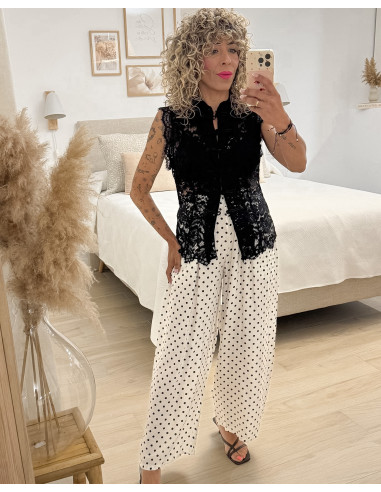 BLUSA ENCAJE ORIENTAL