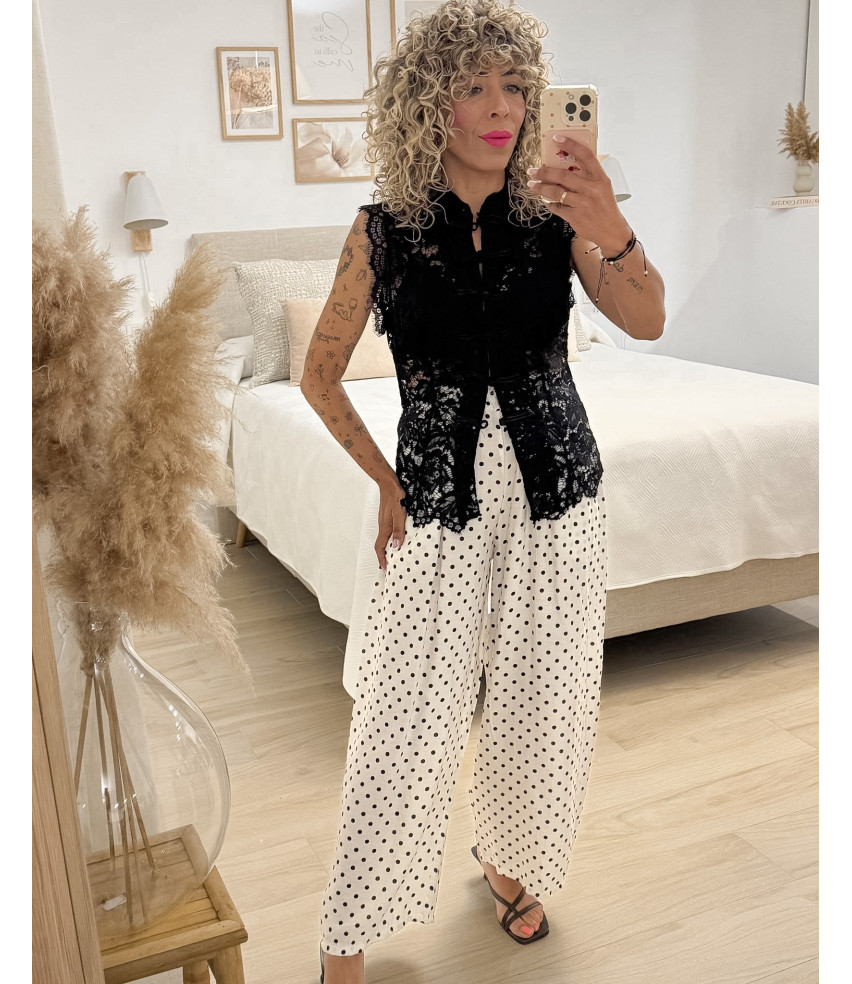 BLUSA ENCAJE ORIENTAL