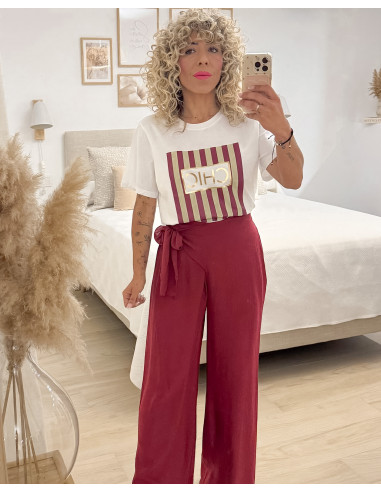 CAMISETA RAYAS CHIC