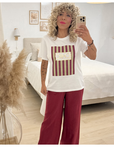 CAMISETA RAYAS CHIC
