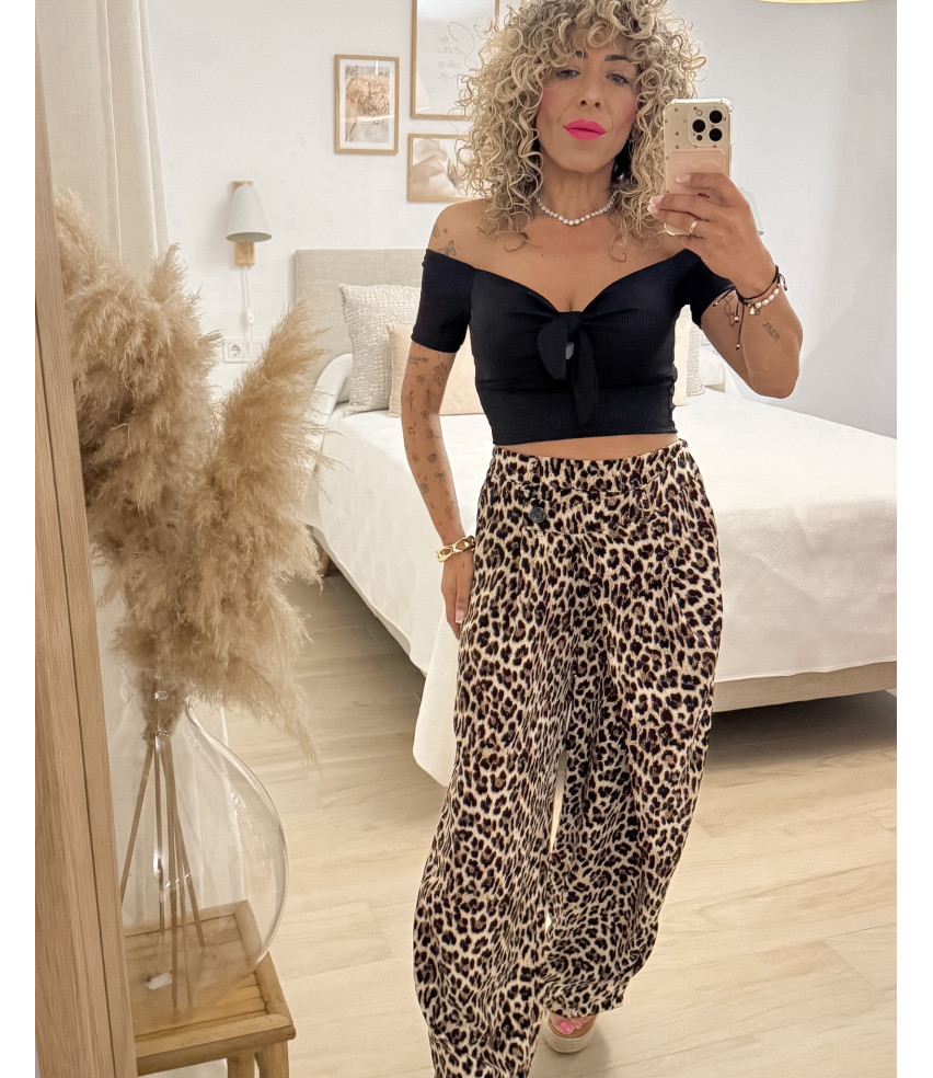 PANTALÓN PRINT CRUZADO