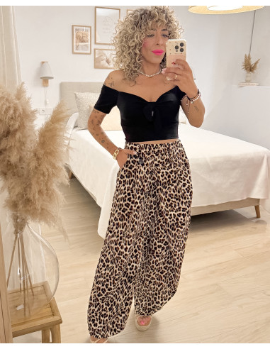 PANTALÓN PRINT CRUZADO