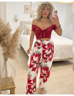 PANTALÓN FLORAL 2