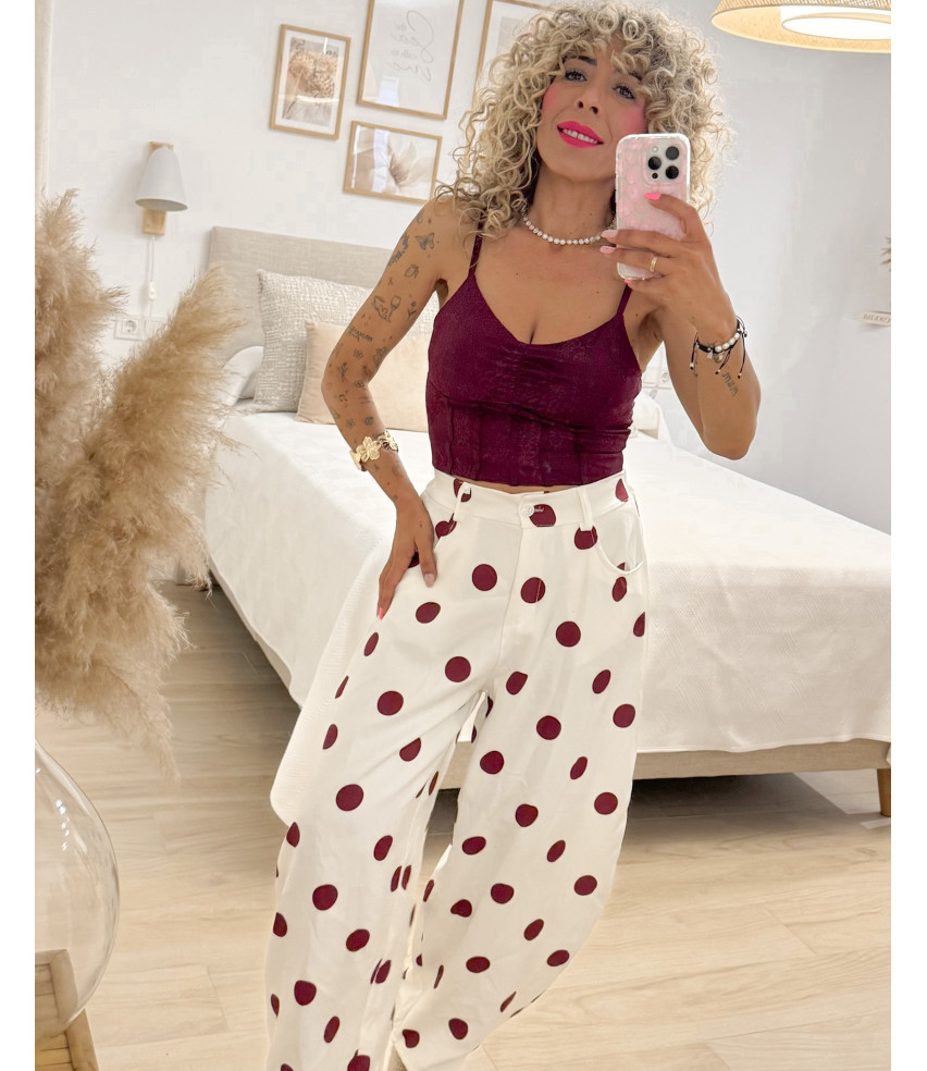 PANTALÓN BALLON LUNARES