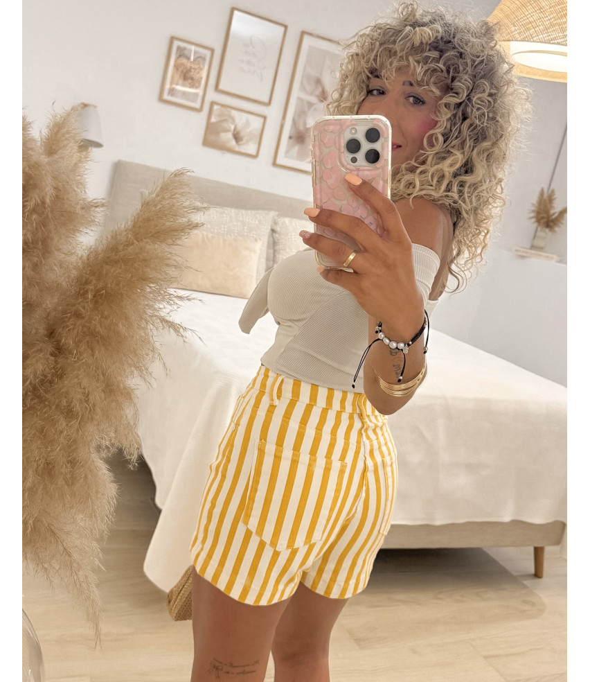 PANTALÓN VAQUERO RAYAS