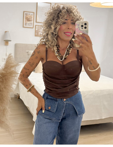 CORSET TUL CAIDO