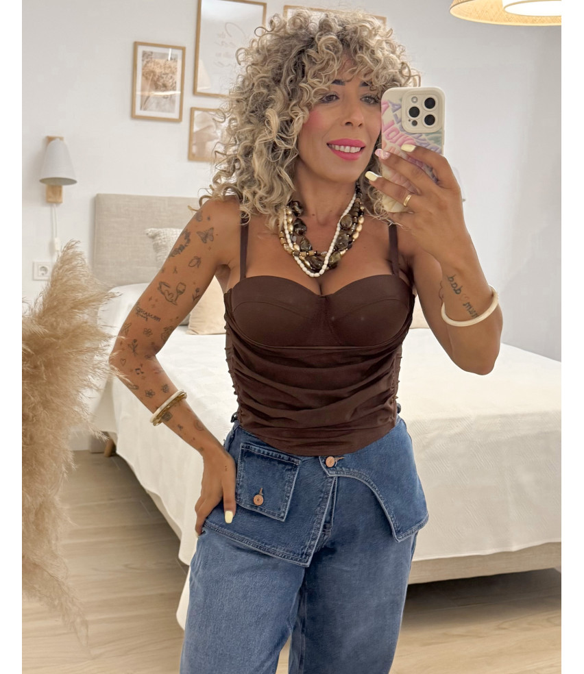 CORSET TUL CAIDO