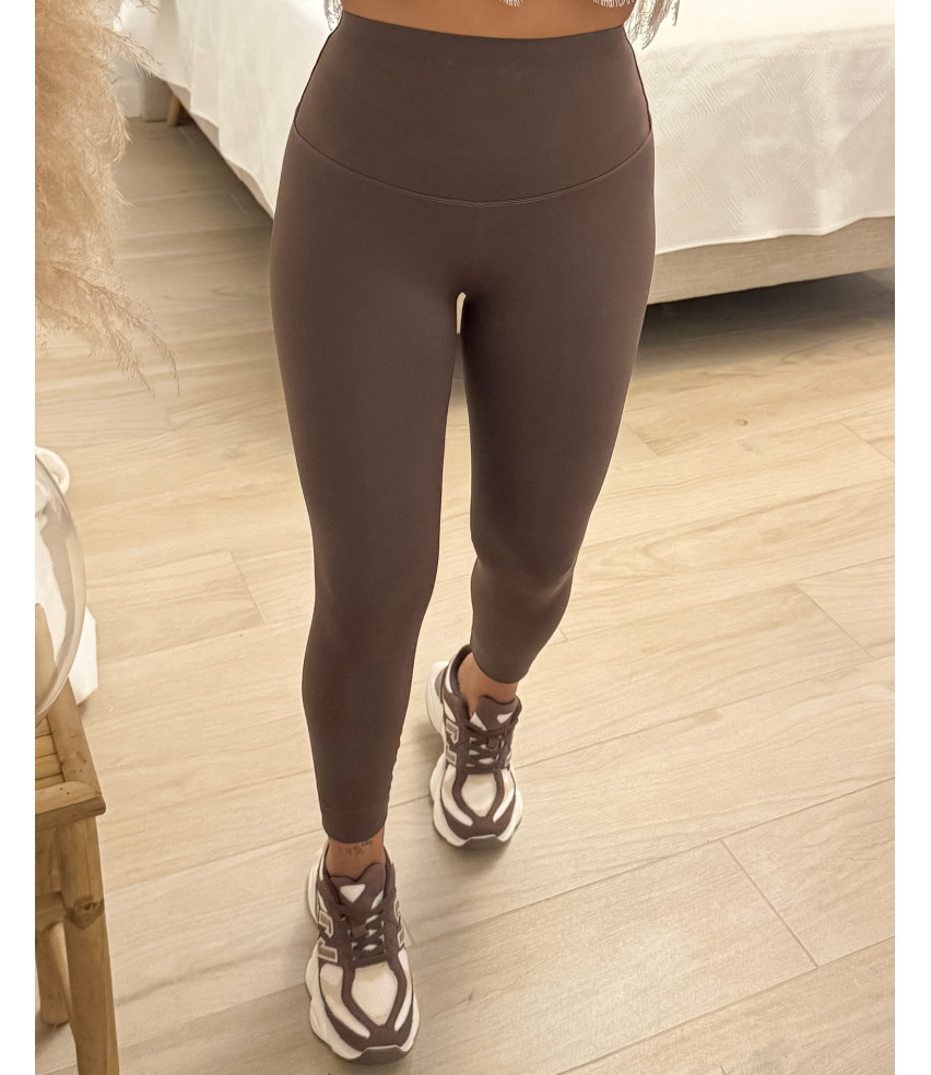 LEGGING BARBIE PUSH UP MARRÓN