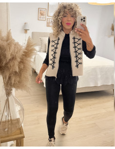 LEGGING BARBIE PUSH UP NEGRA 2