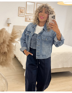 CAZADORA VAQUERA OVERSIZE