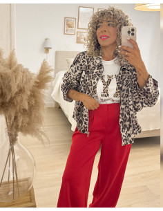 BOMBER OVERSIZE PRINT