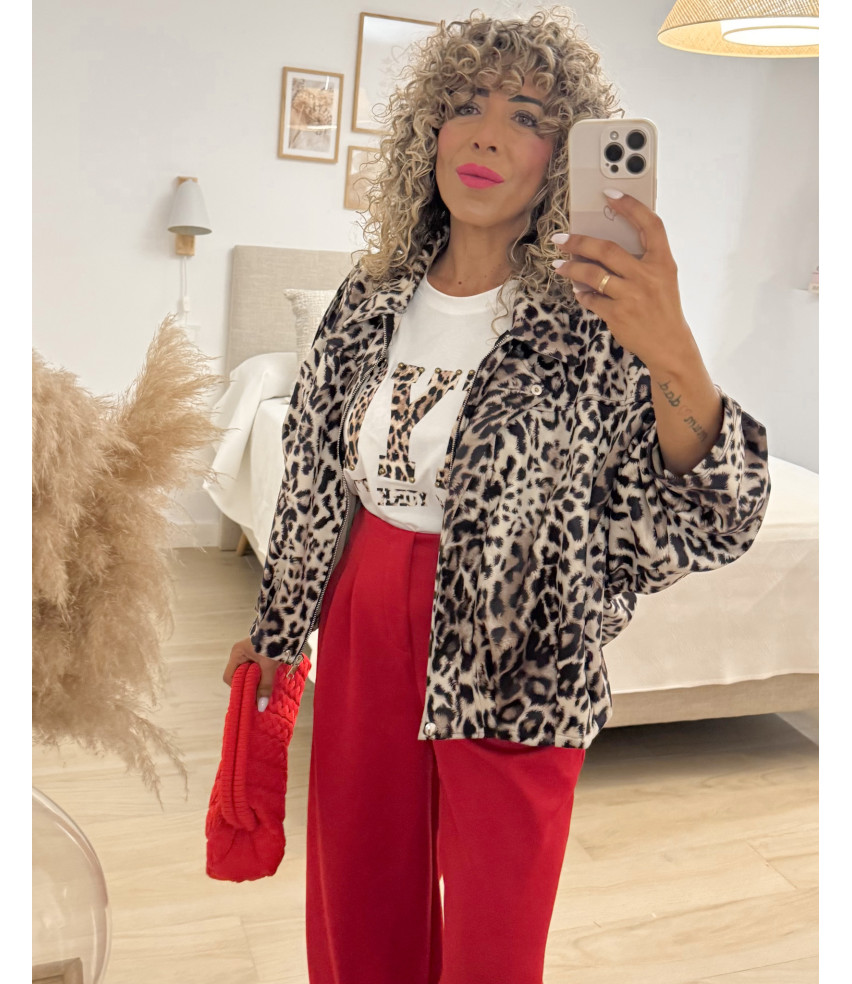 BOMBER OVERSIZE PRINT