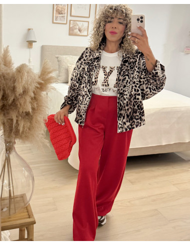 BOMBER OVERSIZE PRINT