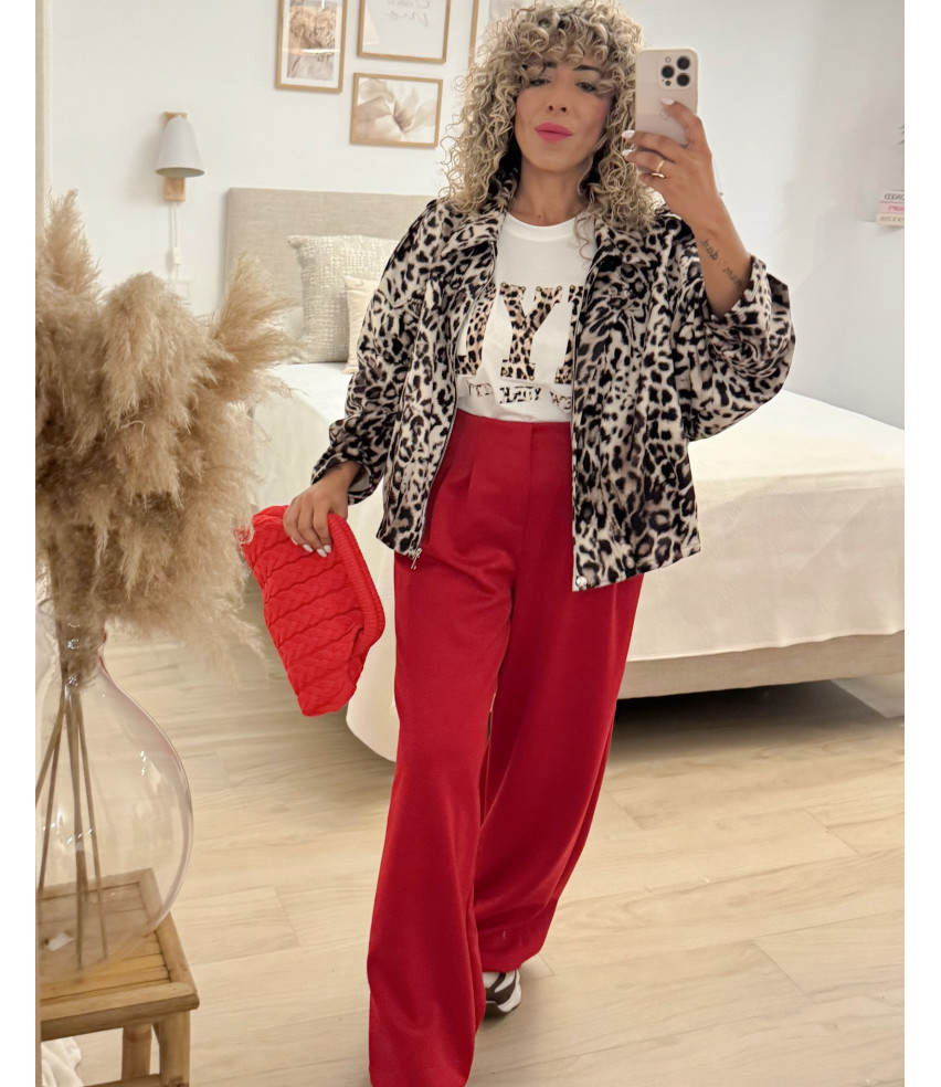 BOMBER OVERSIZE PRINT