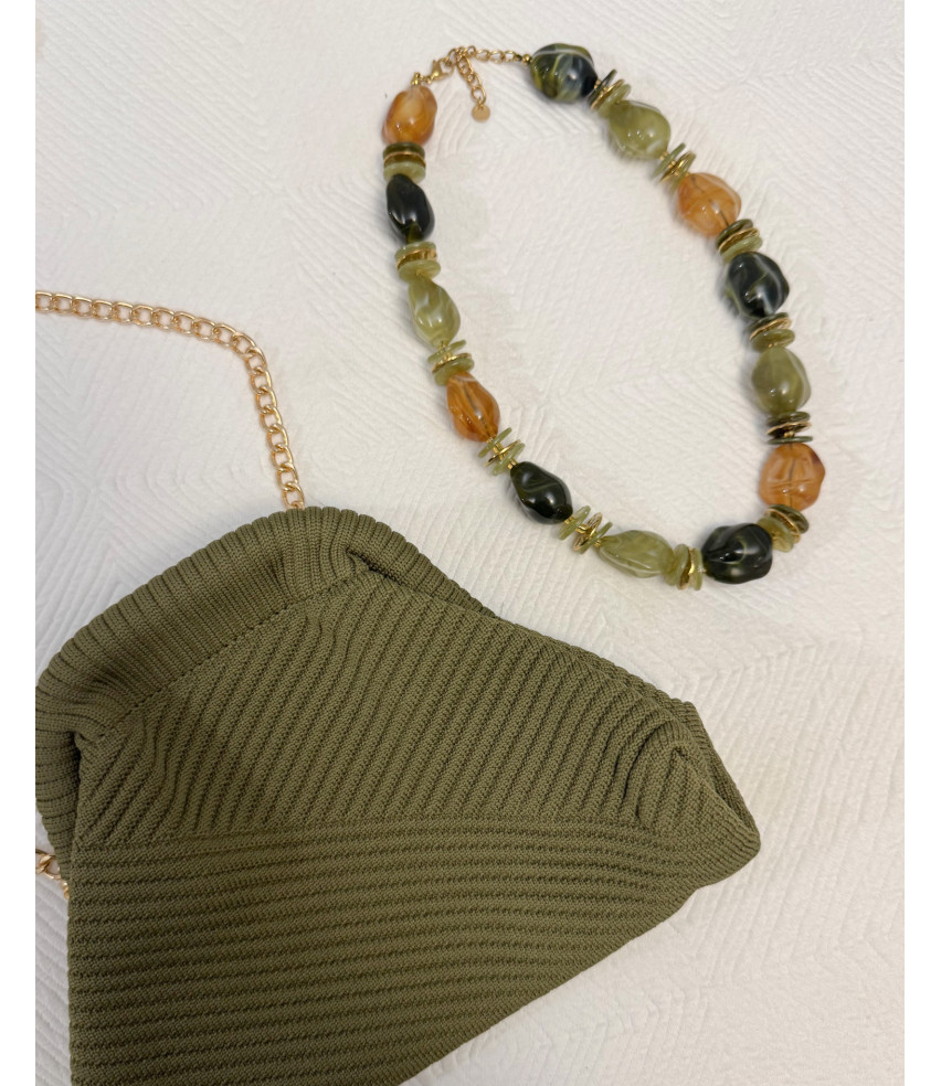 COLLAR PERLAS TRANSPARENTES