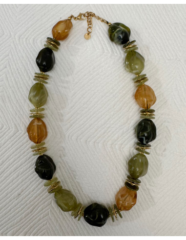 COLLAR PERLAS TRANSPARENTES