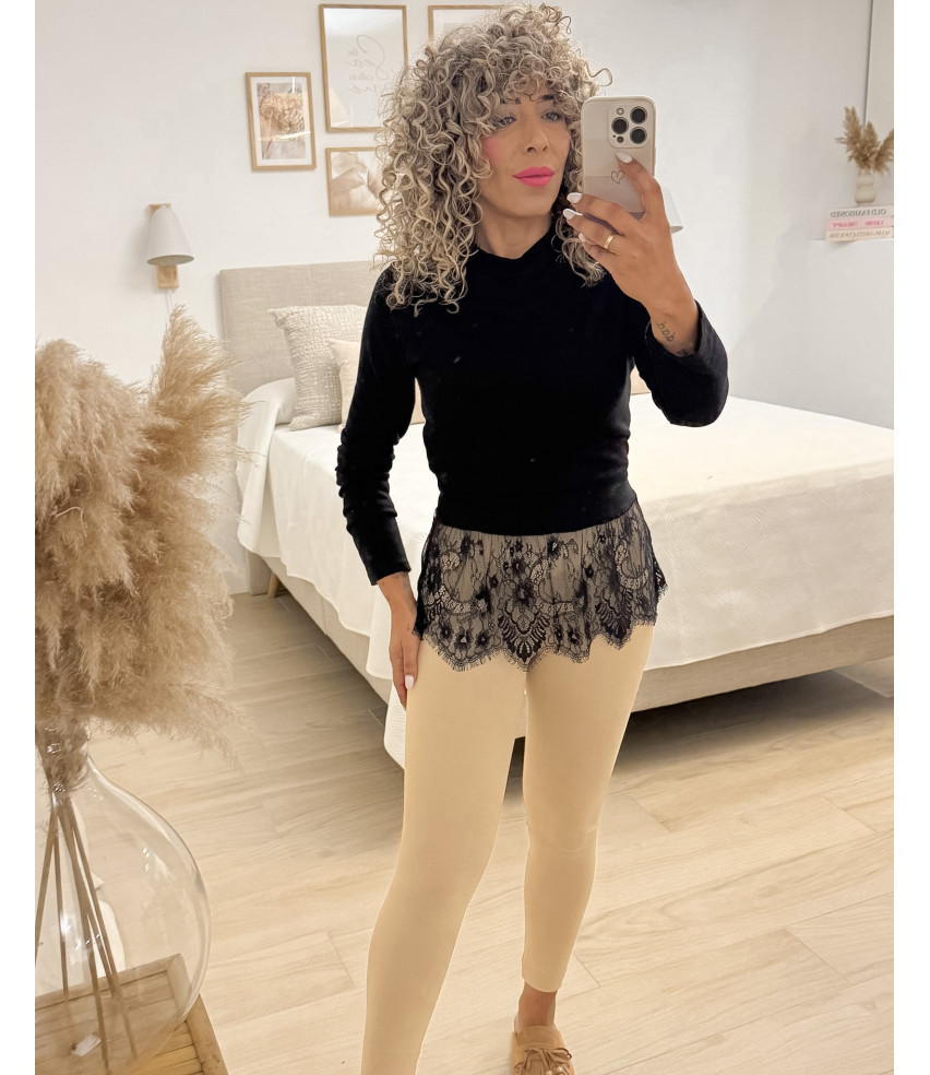LEGGING CALCEDONIA BEIG TOSTADO