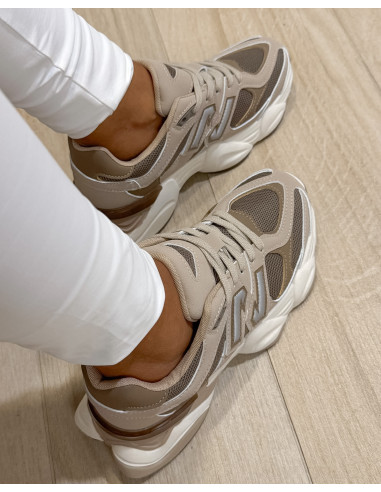 DEPORTIVAS BALANCE TAUPE