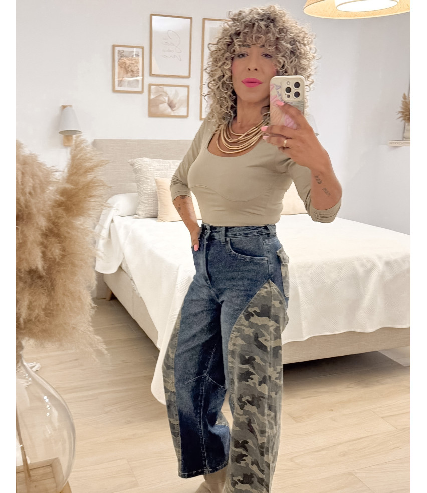 PANTALÓN COMBINADO CAMUFLAJE