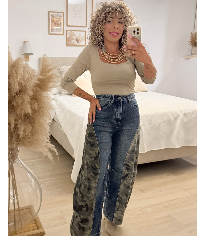 PANTALÓN COMBINADO CAMUFLAJE