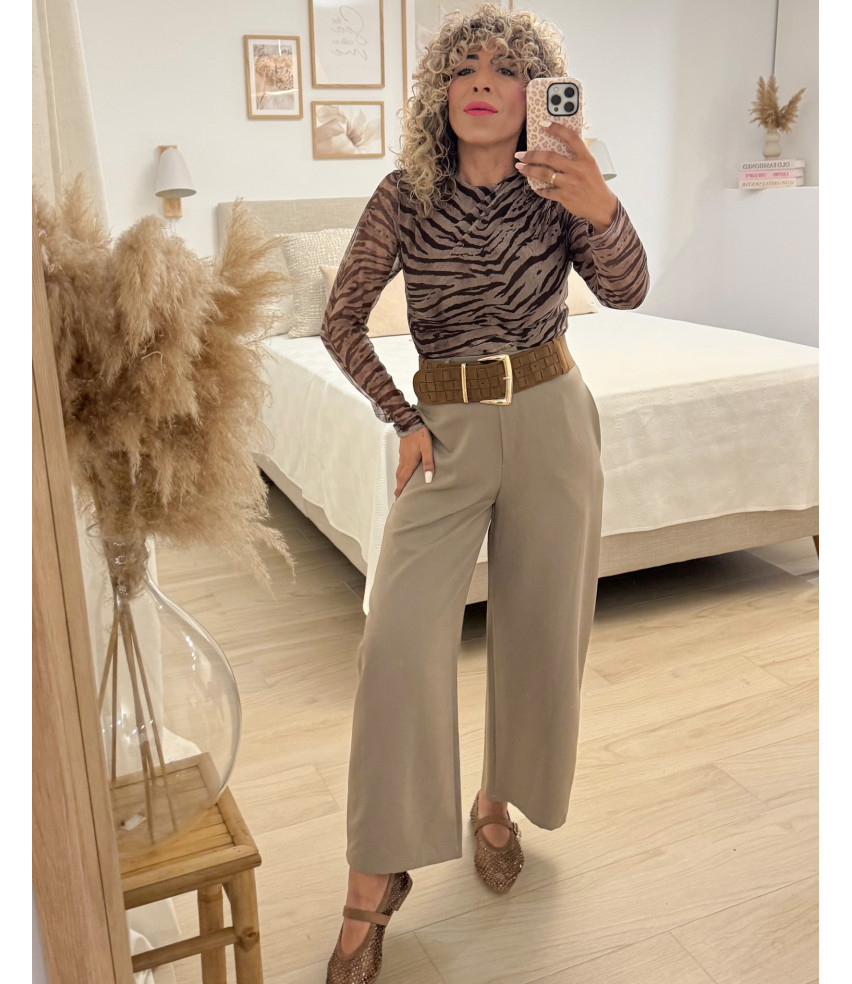 BODY TUL ESTAMPADO