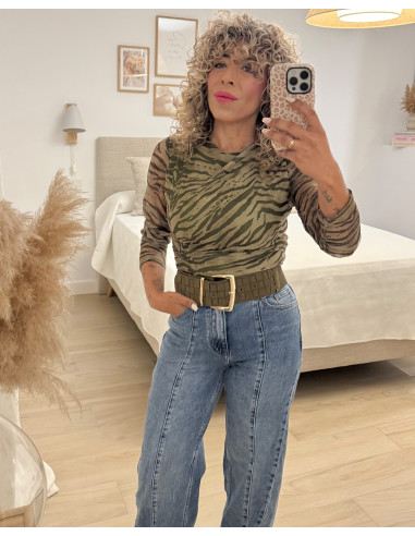 BODY TUL ESTAMPADO