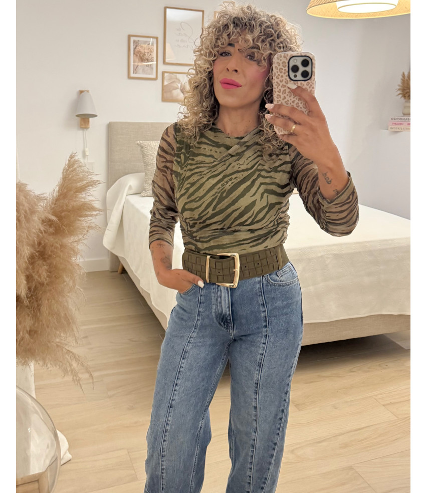 BODY TUL ESTAMPADO