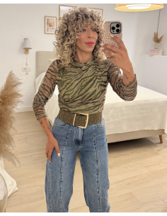 BODY TUL ESTAMPADO