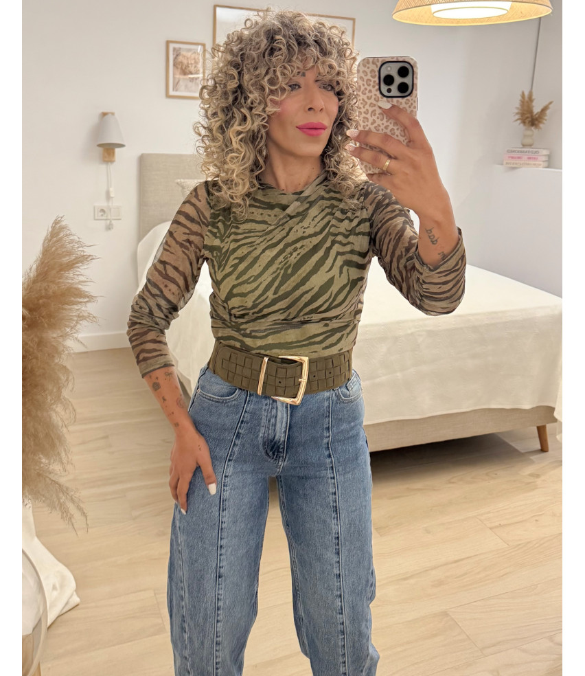BODY TUL ESTAMPADO