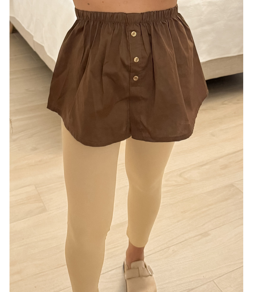 BAJO CAMISA CHOCOLATE